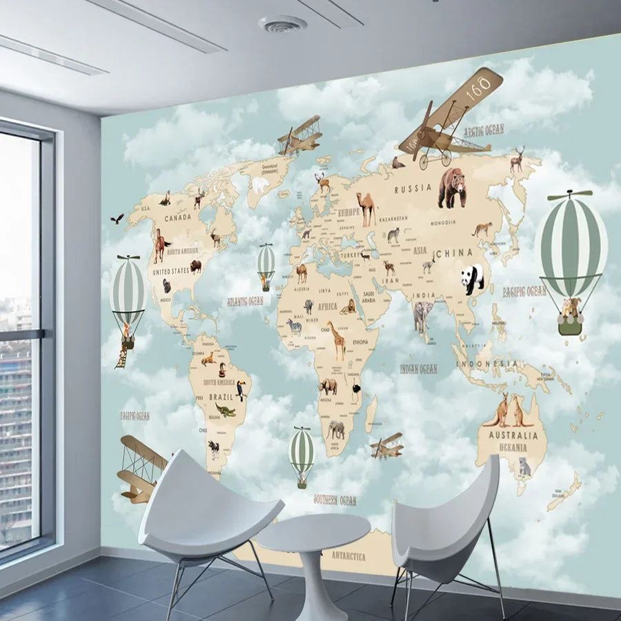 Baby Nursery Peel And Stick Wallpaper - ورق جدران لاصق للديكور المنزلي، ملصقات