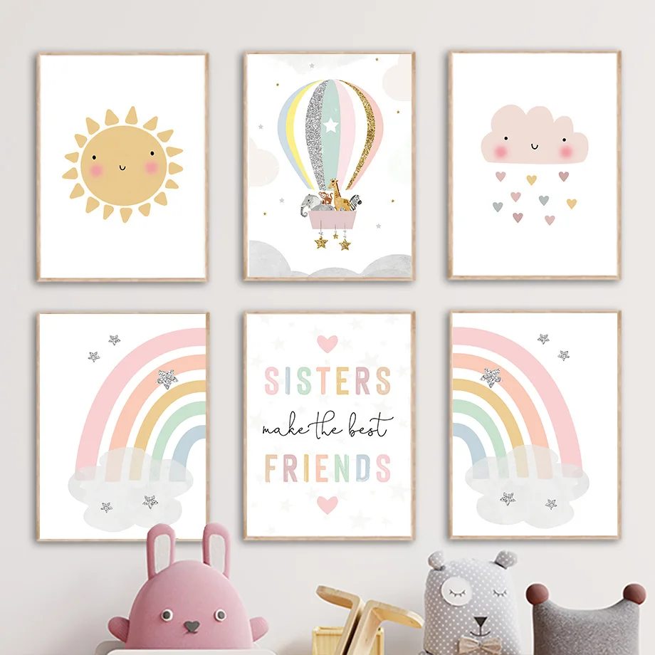 Baby Nursery Posters - ملصقات وطباعات جدارية على الطراز الاسكندنافي