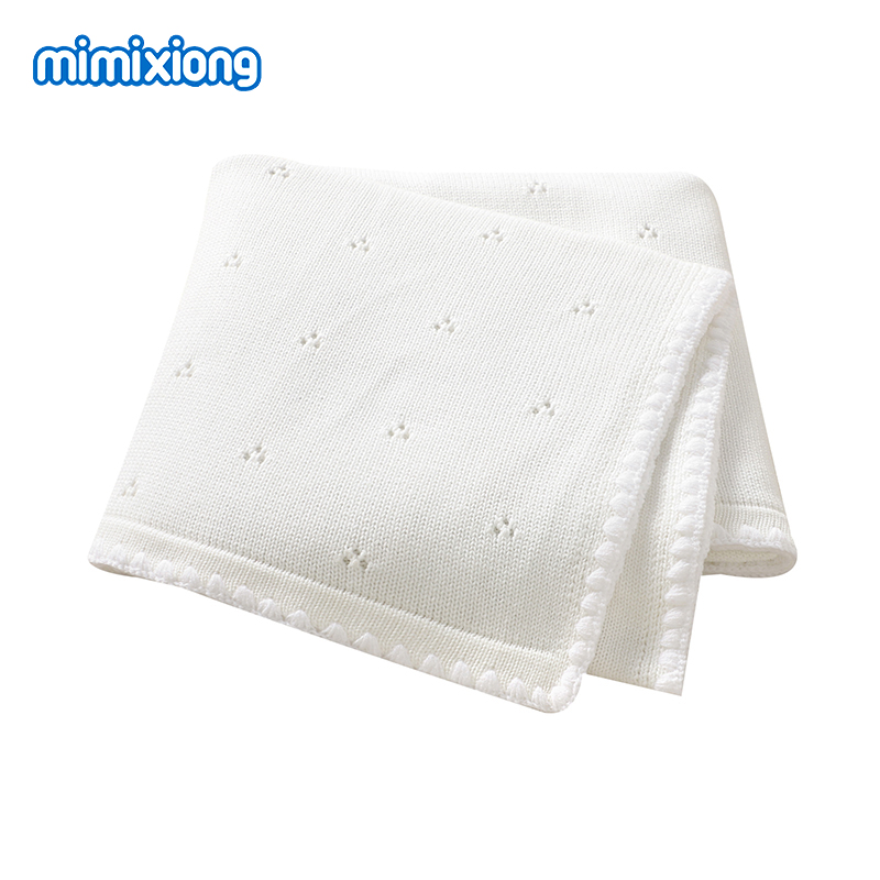 Baby Nursery Bedding - بطانيات قطنية للأطفال مقاس 100*80 سم،