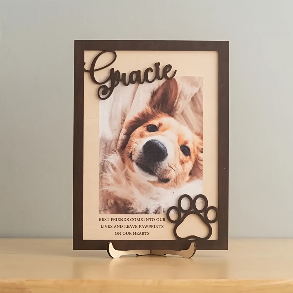 Photo Frame Baby - إطار صور خشبي مخصص للحيوانات الأليفة