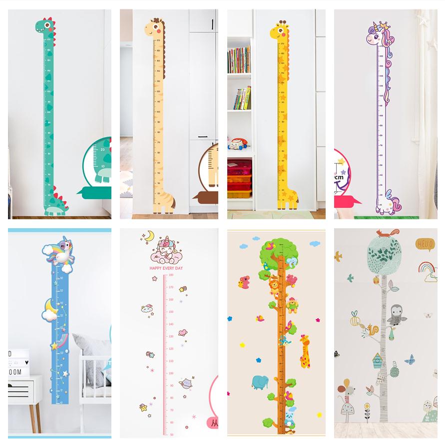 Growth Chart Ruler - الكرتون الحيوانات الارتفاع قياس الجدار ملصق