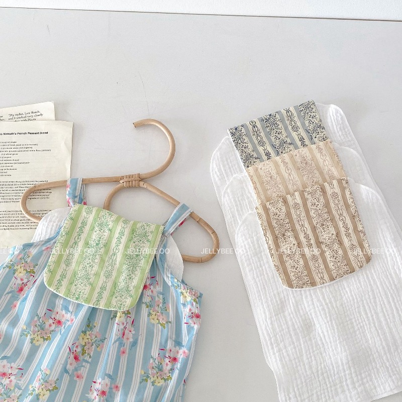 Baby Nursery Vintage - الفرنسية Ins خمر الأزهار الطفل منشفة