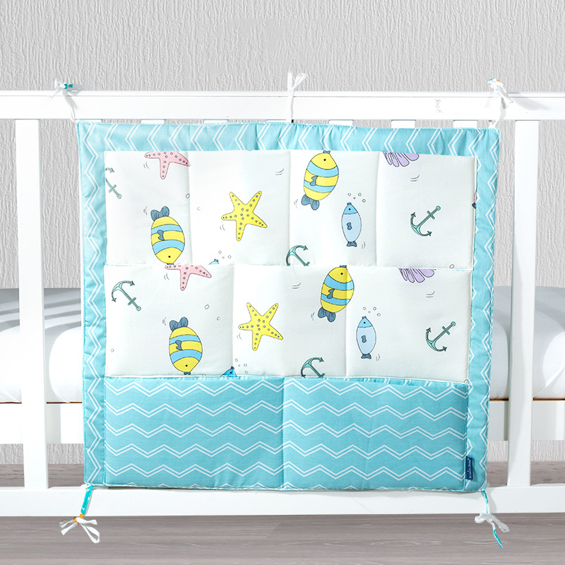 Baby Nursery Bedding - حقيبة تخزين معلقة لسرير الأطفال ،