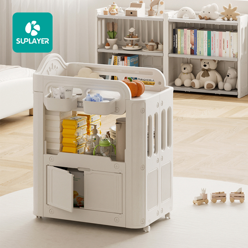 Baby Nursery Crib - محطة تغيير حفاضات الأطفال المتكاملة 3