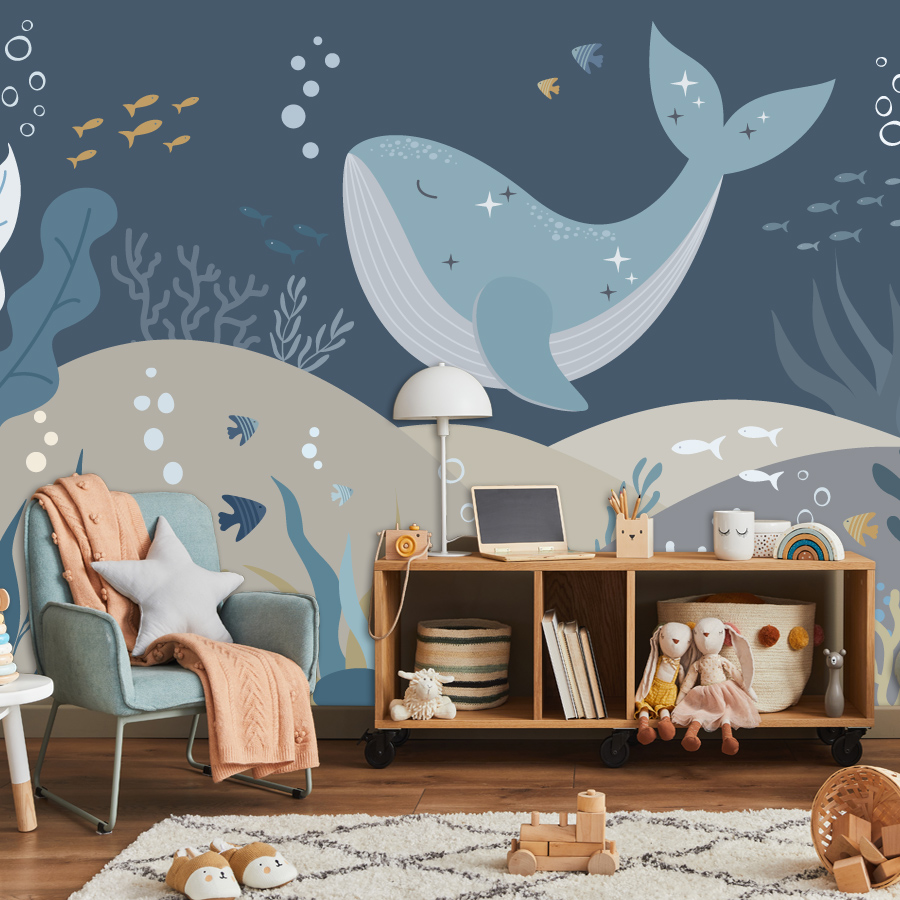 Baby Nursery Peel And Stick Wallpaper - 10+ خلفيات كرتونية لطيفة على شكل