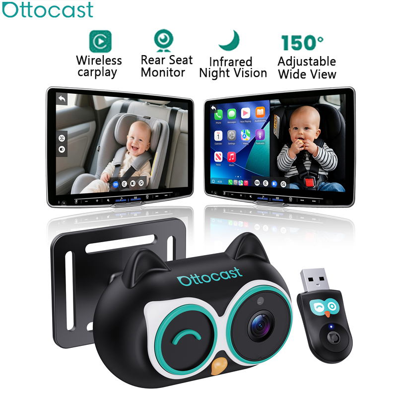 Wearable Baby Monitor - محول OTTOCAST Cabin Care لتحويل CarPlay
