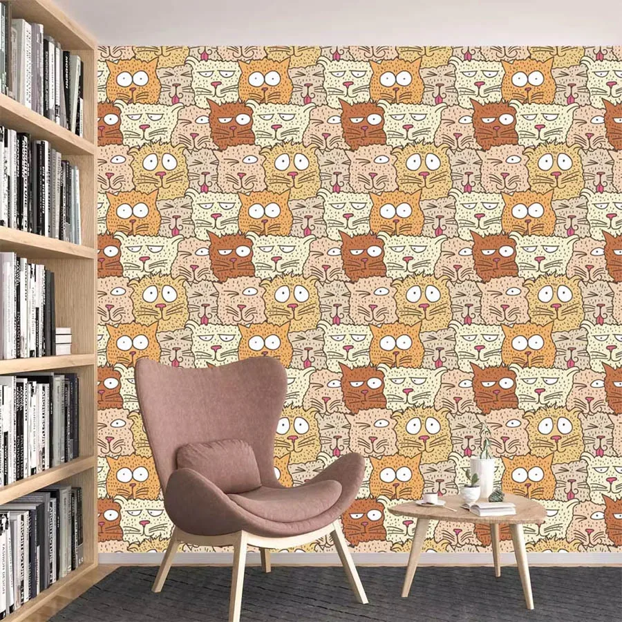 Baby Nursery Peel And Stick Wallpaper - مخصص الكرتون للماء قشر وعصا خلفيات