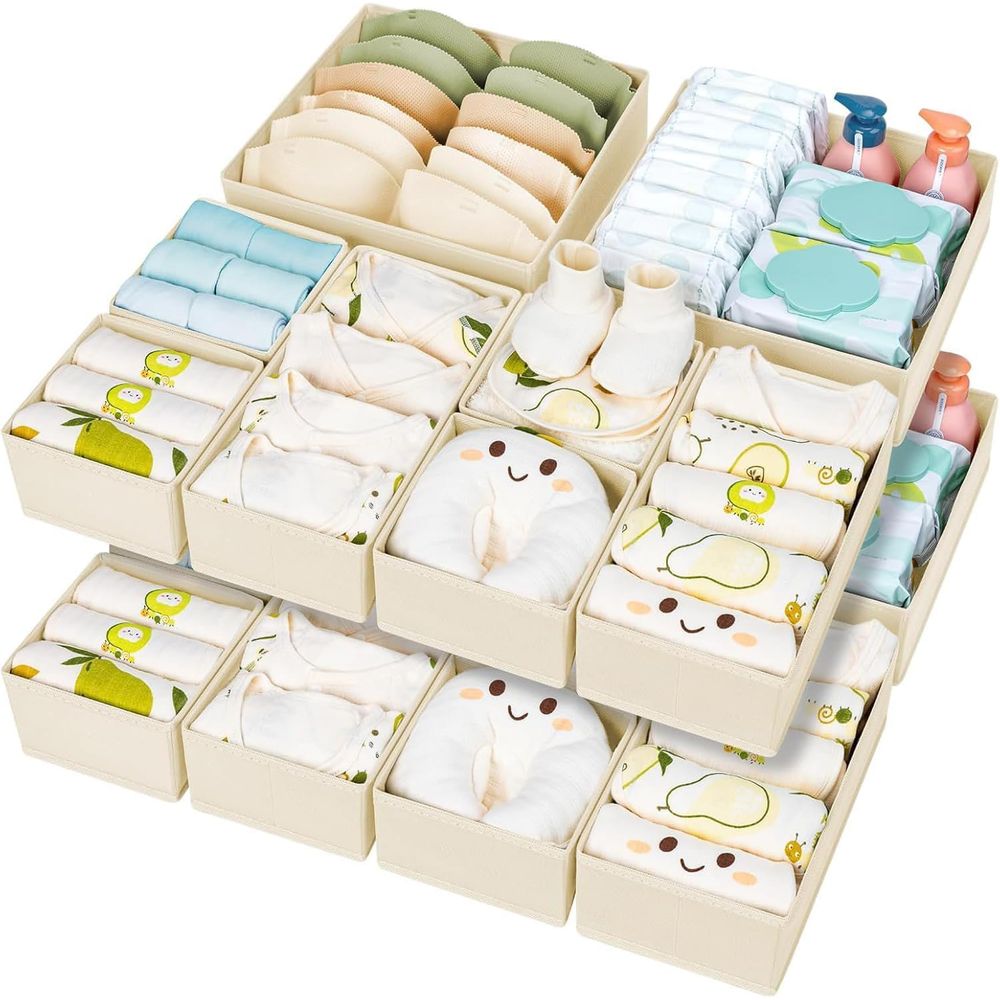 Baby Nursery Closet Organization - منظم ملابس 15 قطعة - منظمات