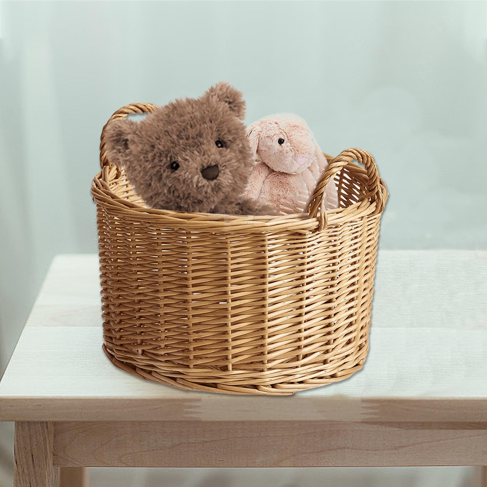 Baby Nursery Handles - سلة تخزين للغسيل، سلة محمولة لغرفة