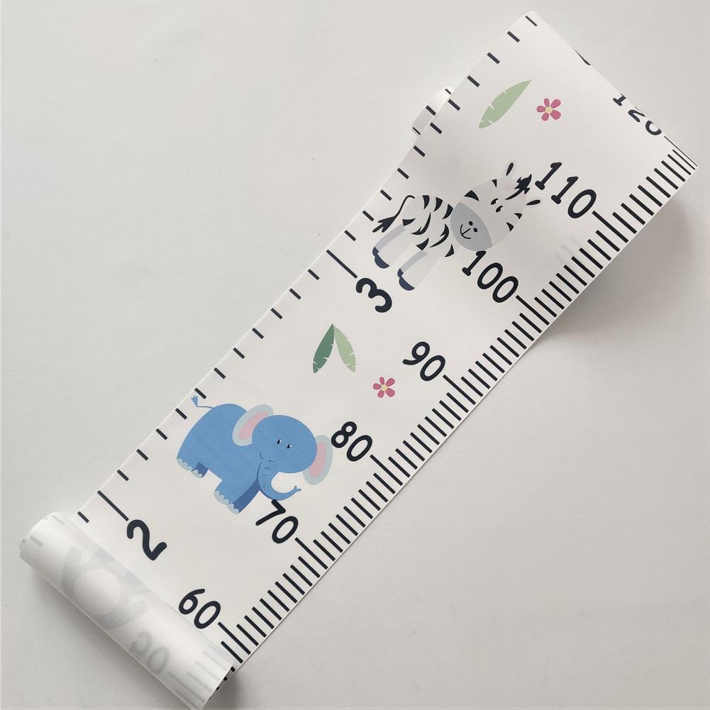 Growth Chart Ruler - مسطرة ارتفاع طباعة الحيوانات للأطفال مسطرة