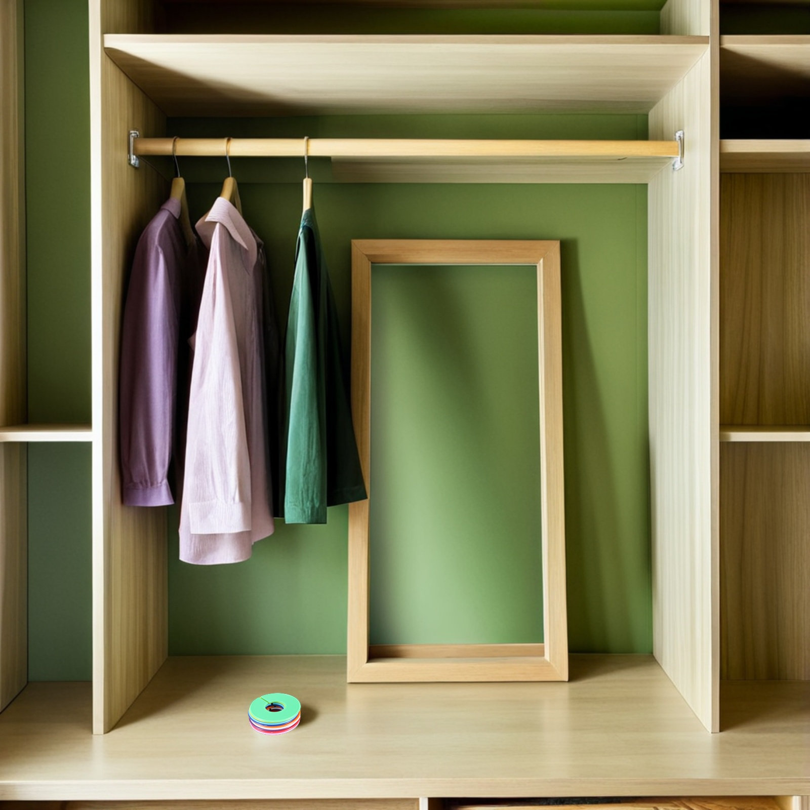 Baby Nursery Closet Organization - 36 قطعة من حلقات تحديد مقاسات