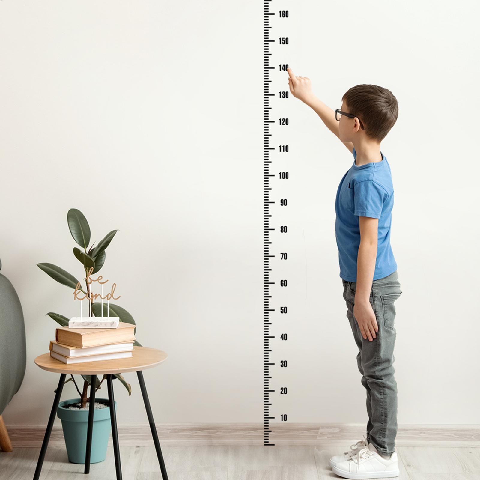 Baby Nursery Vinyl - مخطط الارتفاع للأطفال ملصقات جدار مسطرة