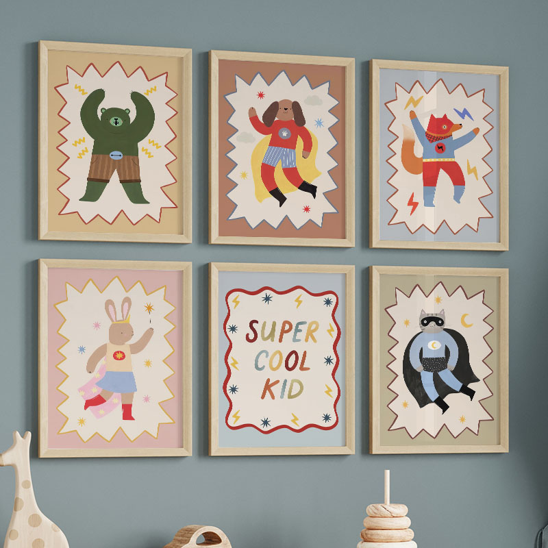 Baby Nursery Posters - لوحات فنية كرتونية مضحكة ورائعة لتزيين