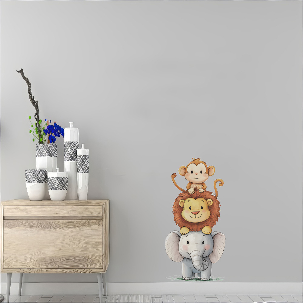 ملصقات جدارية لطيفة على شكل حي - مراجعة Baby Nursery Vinyl وسعره