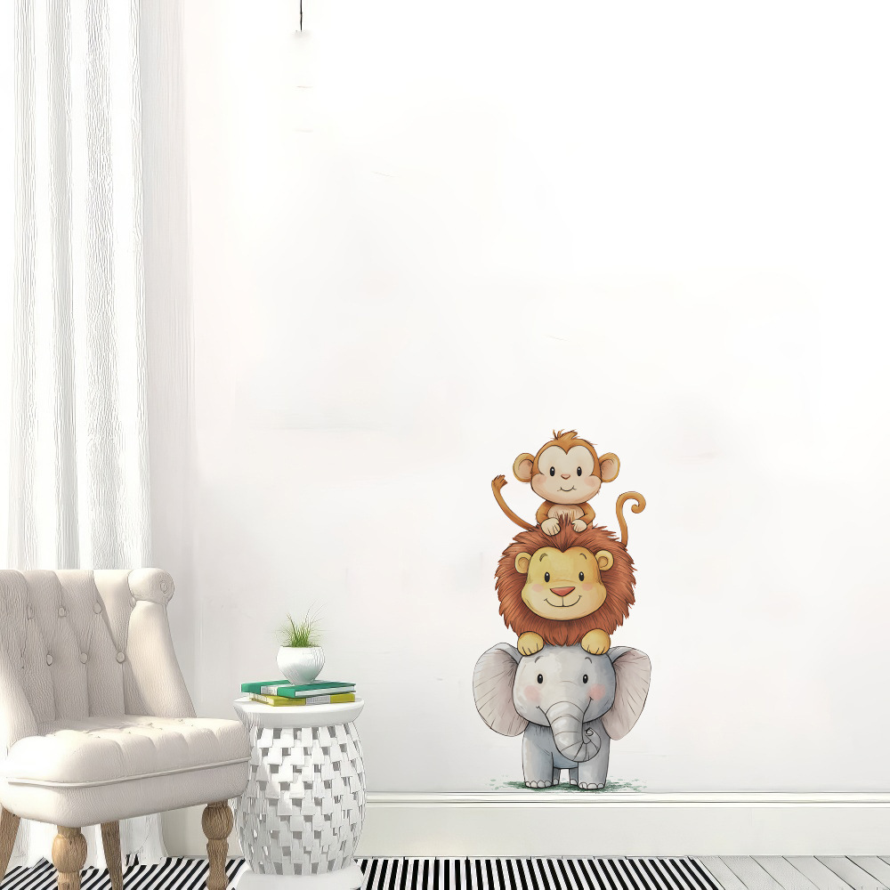 ملصقات جدارية لطيفة على شكل حي - مراجعة Baby Nursery Vinyl وسعره