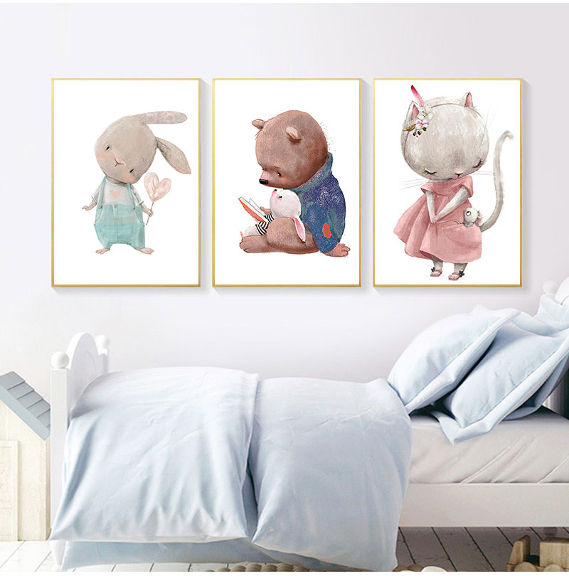 لوحة فنية زخرفية بدون إطار، طب - مراجعة Baby Nursery Posters وسعره