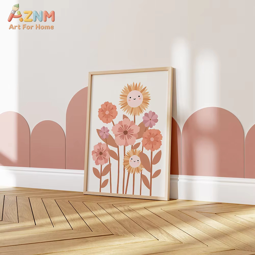 لوحة فنية قماشية بوهو من AZNM  - مراجعة Baby Nursery Neutral وسعره