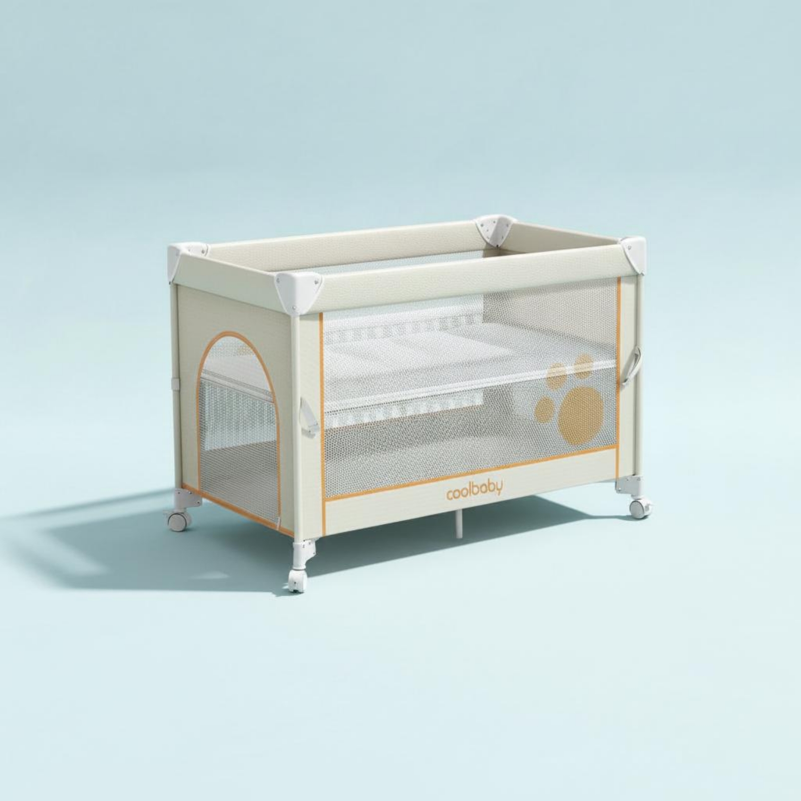 سرير أطفال قابل للطي ومحمول، س - مراجعة Baby Nursery Crib وسعره