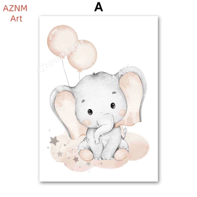 ملصقات جدارية للأطفال بتصميم ا - مراجعة Baby Nursery Posters وسعره