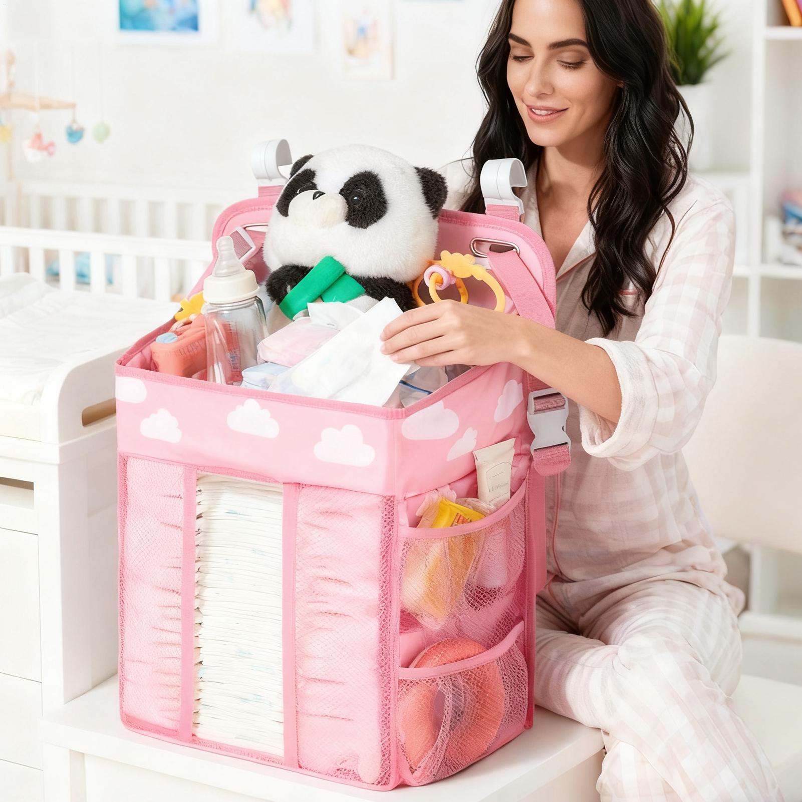 منظم حفاضات الأطفال مقاوم للما - مراجعة Baby Nursery Crib وسعره