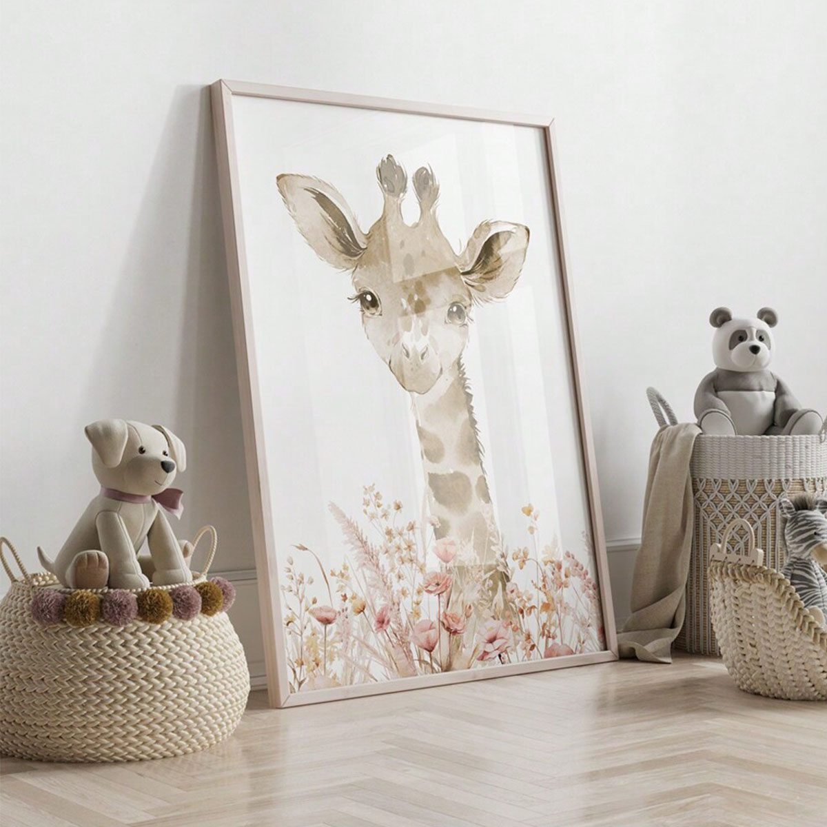 مجموعة فنية جدارية مخصصة لغرفة - مراجعة Baby Nursery Posters وسعره