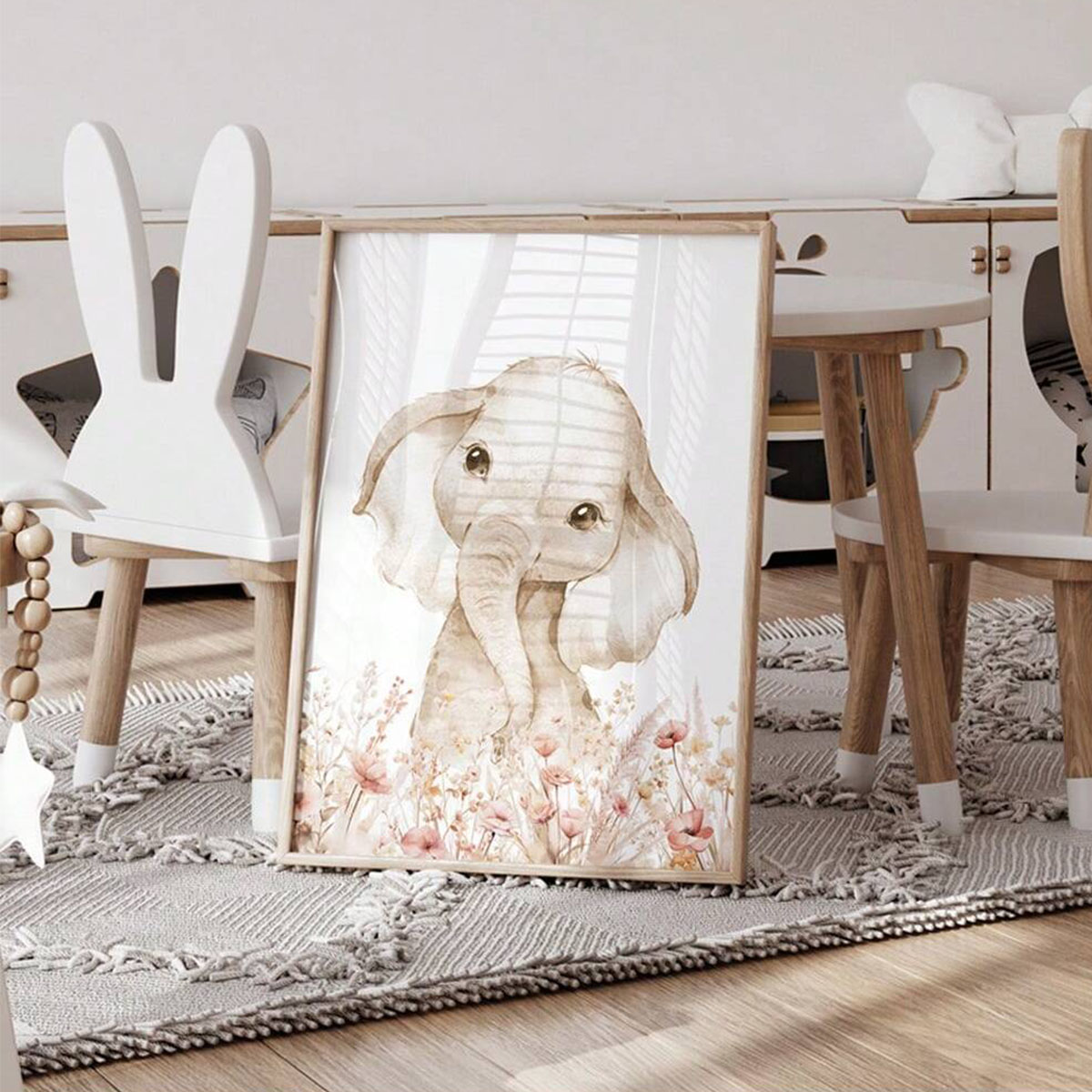 مجموعة فنية جدارية مخصصة لغرفة - مراجعة Baby Nursery Posters وسعره