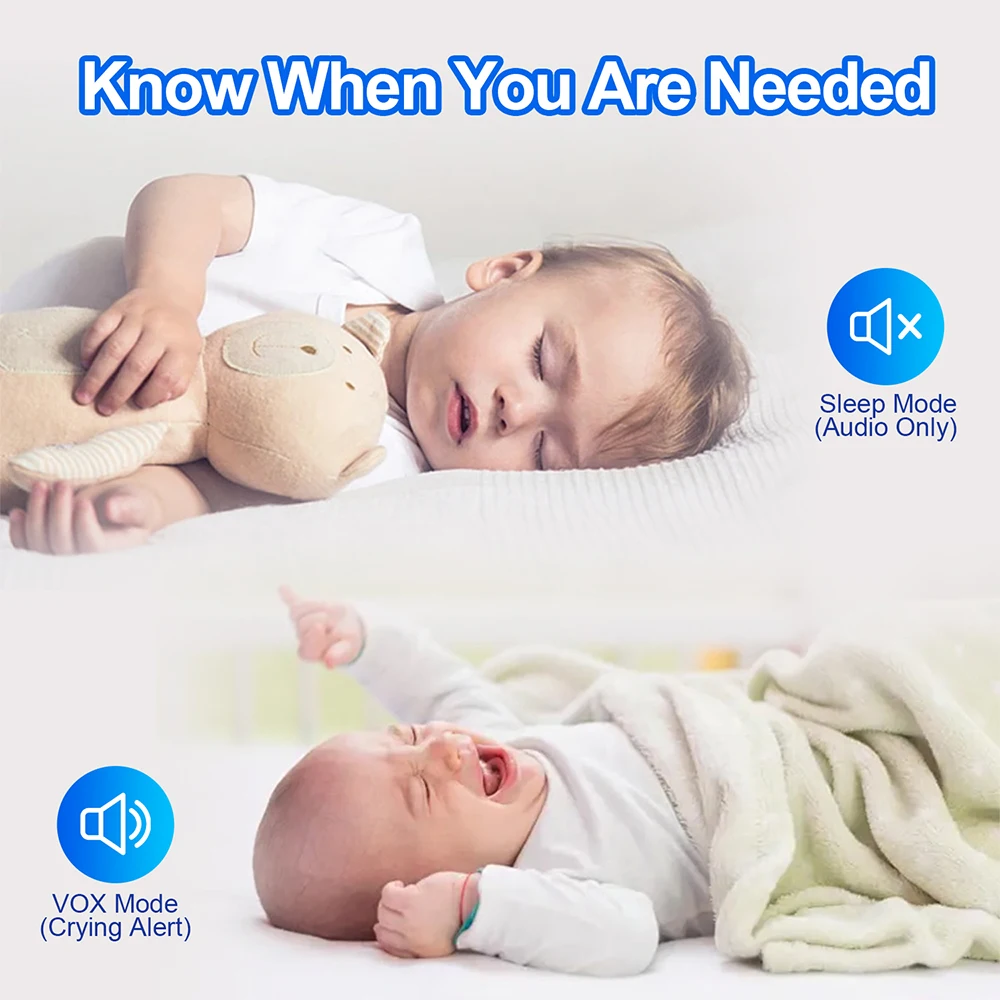 7.0 ''فيديو مراقبة الطفل 720P  - مراجعة Wearable Baby Monitor وسعره