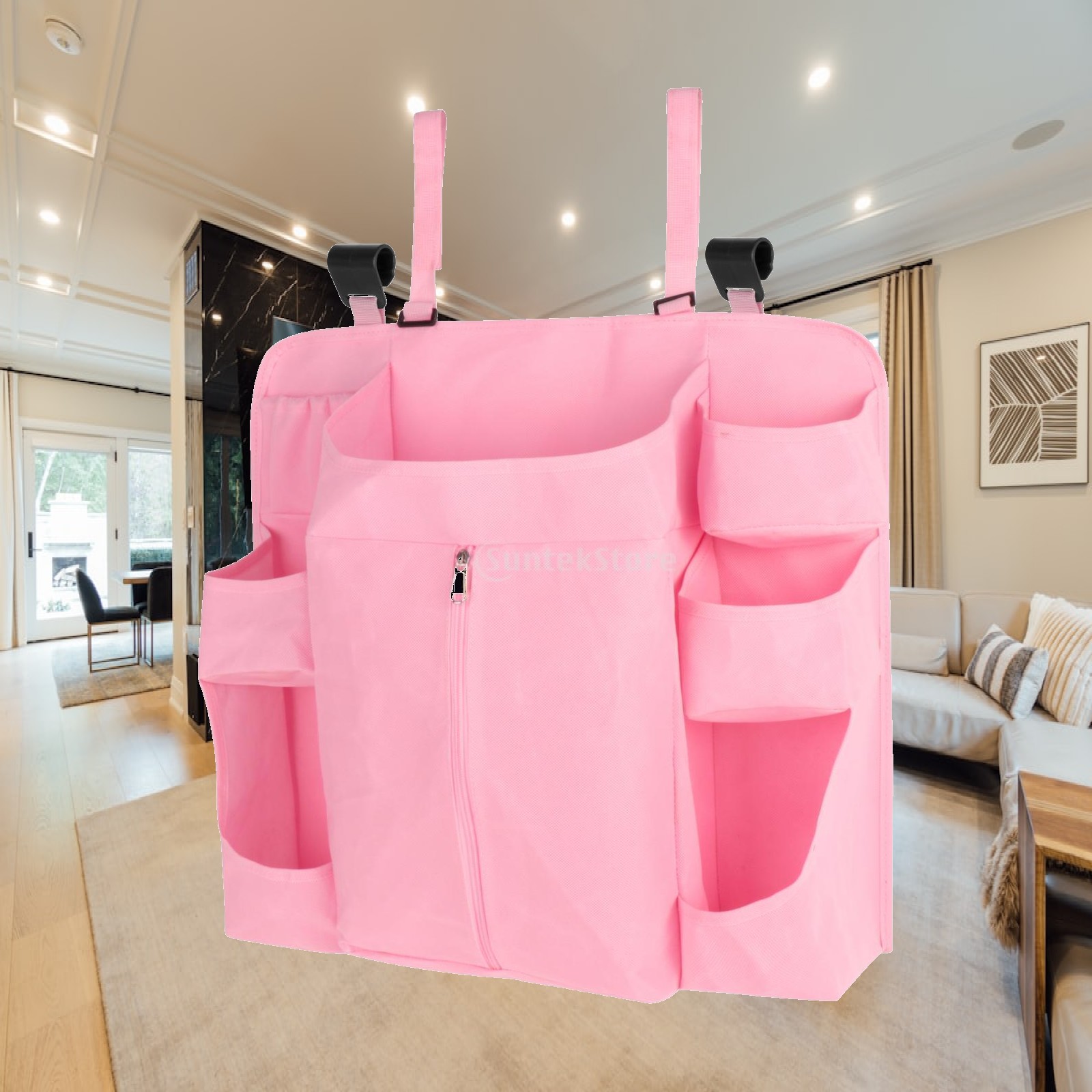منظم معلق لحفاضات الأطفال بسعة - مراجعة Baby Nursery Bedding وسعره