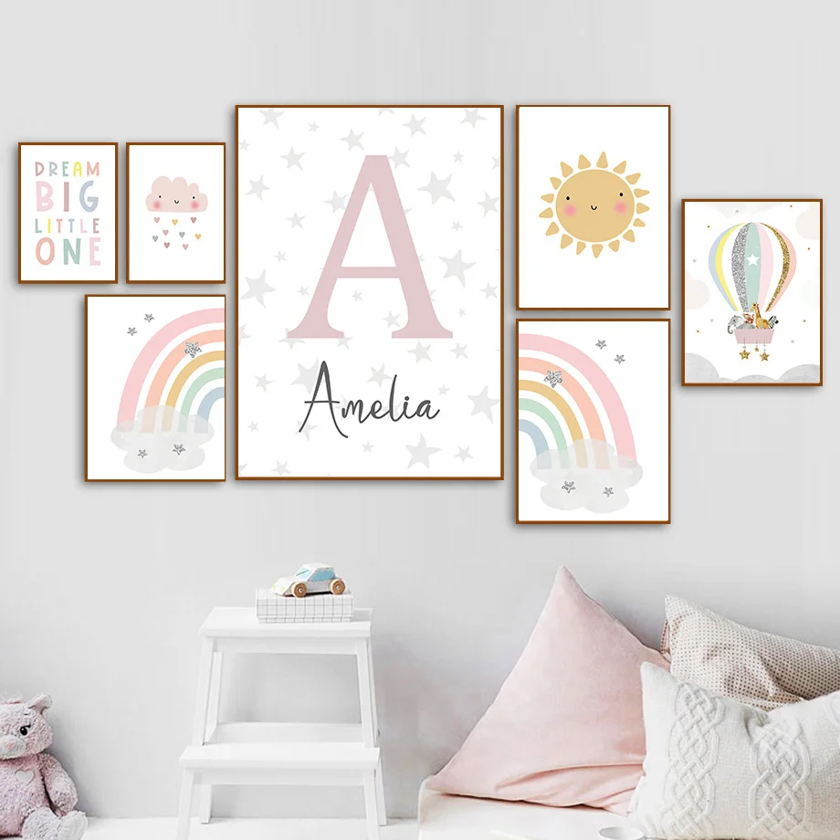 ملصقات وطباعات جدارية على الطر - مراجعة Baby Nursery Posters وسعره