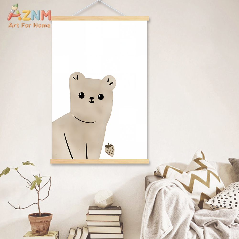 لوحة فنية جدارية قماشية بتصميم - مراجعة Baby Nursery Neutral وسعره