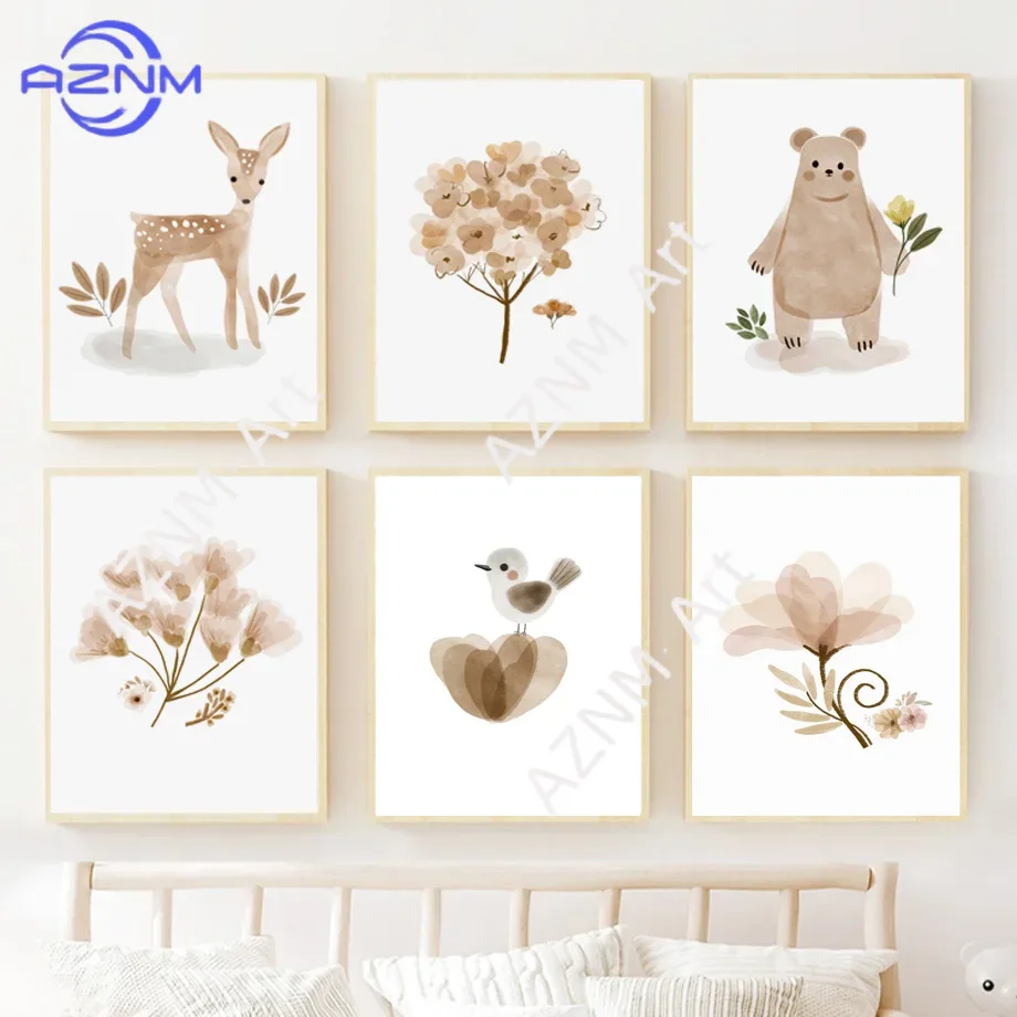 لوحة جدارية بوهو لغرفة الأطفال - مراجعة Baby Nursery Neutral وسعره