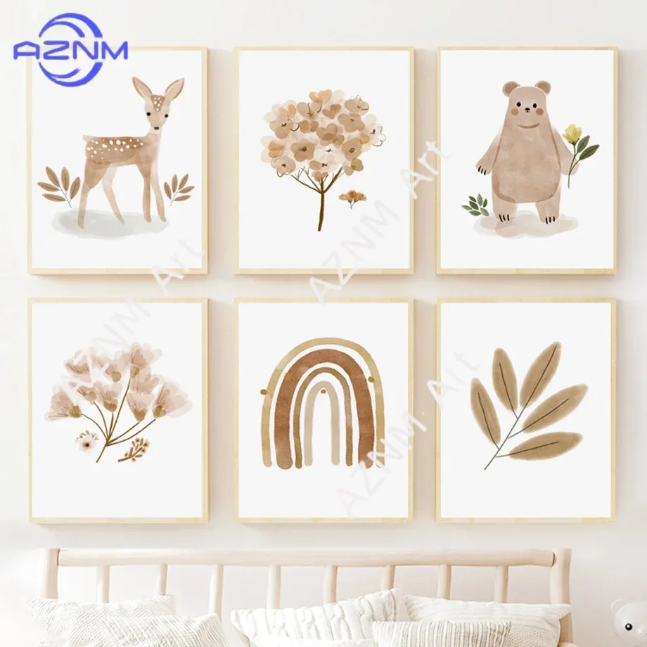 لوحة جدارية بوهو لغرفة الأطفال - مراجعة Baby Nursery Neutral وسعره
