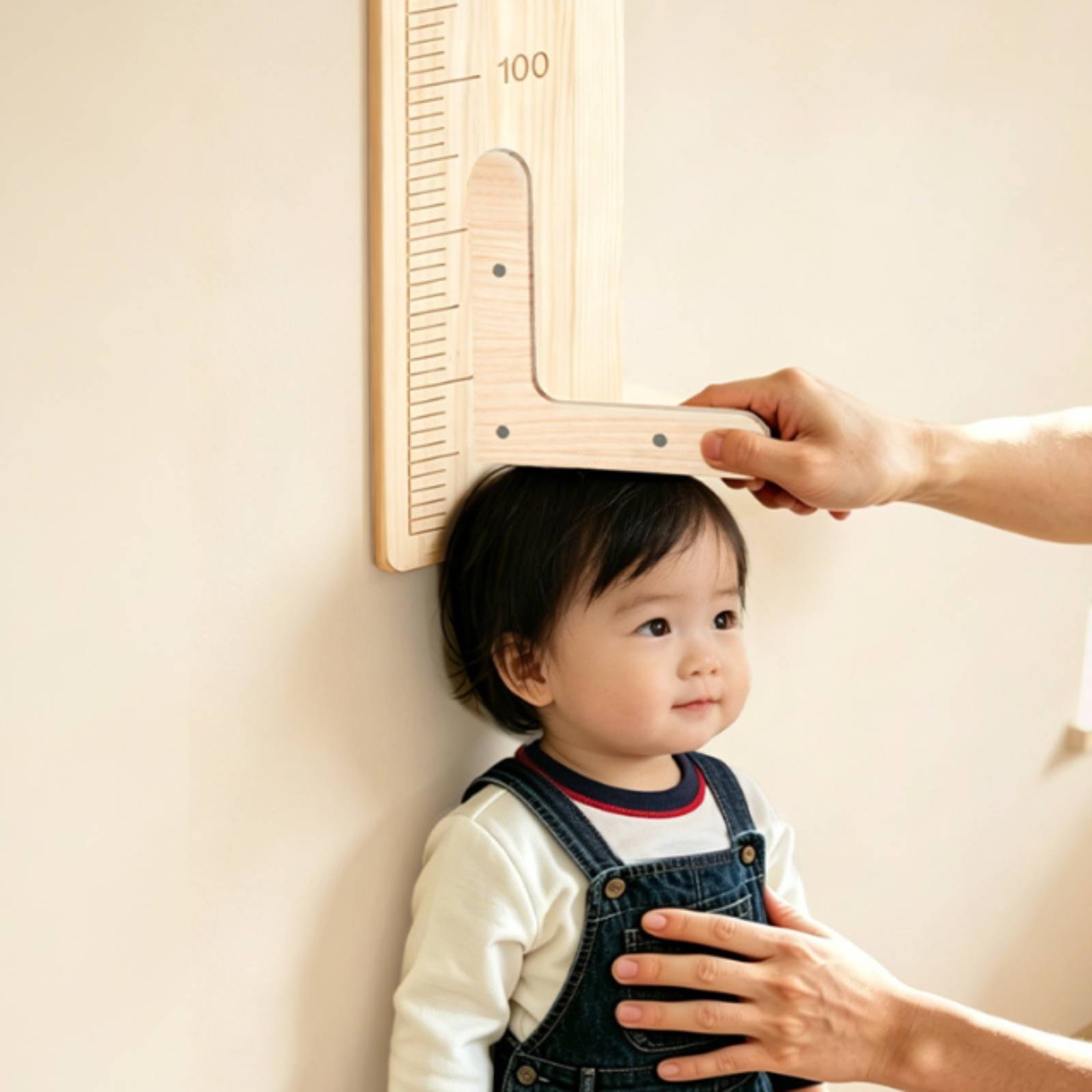 مقياس نمو خشبي على شكل منزل، م - مراجعة Growth Chart Ruler وسعره