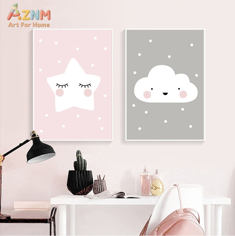 لوحة فنية قماشية مطبوعة بتصميم - مراجعة Baby Nursery Neutral وسعره