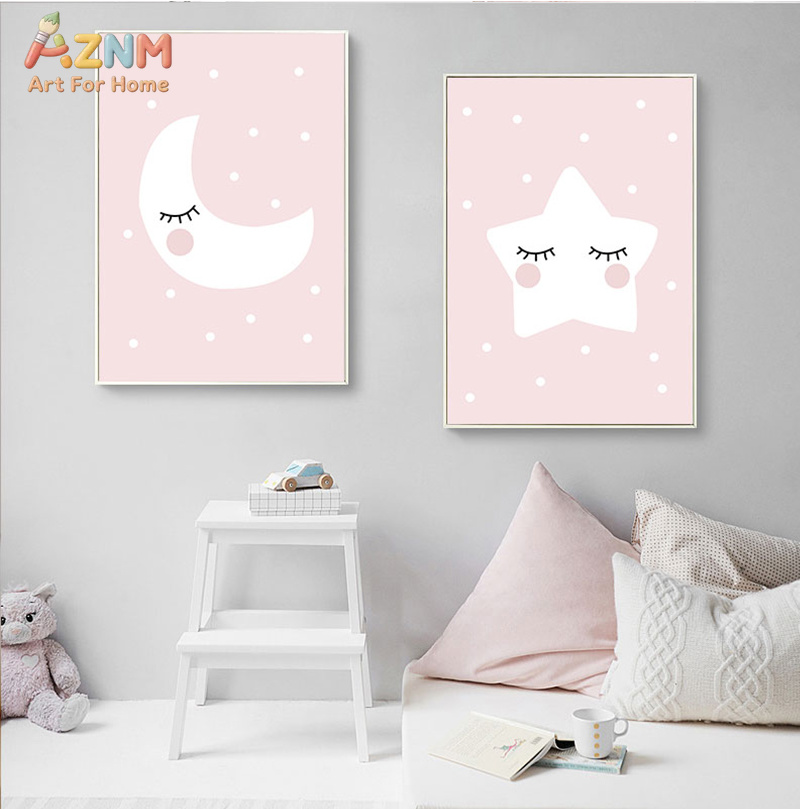 لوحة فنية قماشية مطبوعة بتصميم - مراجعة Baby Nursery Neutral وسعره
