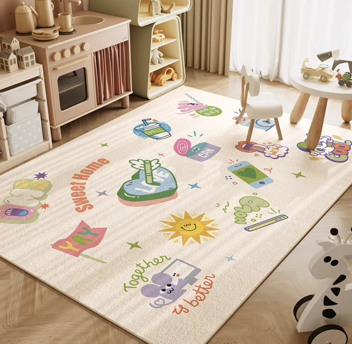 سجادة أرضية للأطفال من فيكاما  - مراجعة Baby Nursery Neutral وسعره