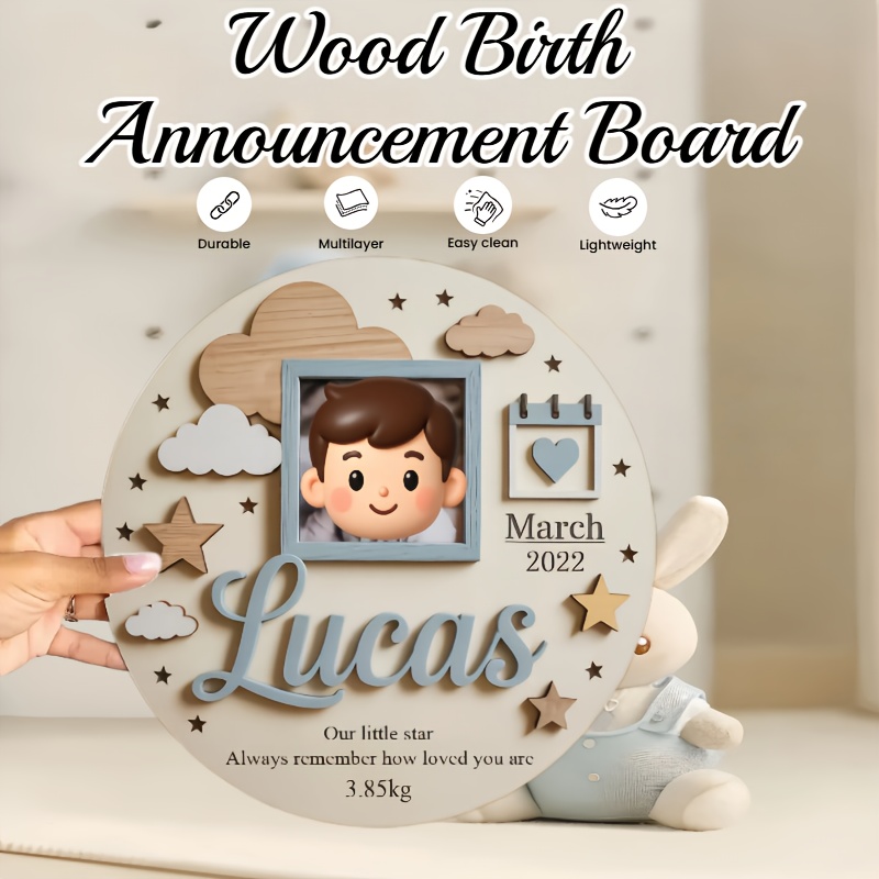 إطار صور مخصص للأطفال، لوحة خش - مراجعة Photo Frame Baby وسعره