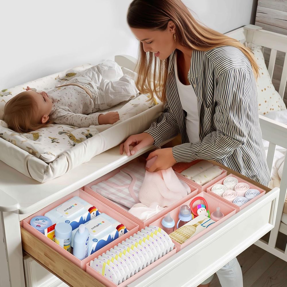 منظم ملابس 20 قطعة - منظمات تخ - مراجعة Baby Nursery Closet Organization وسعره
