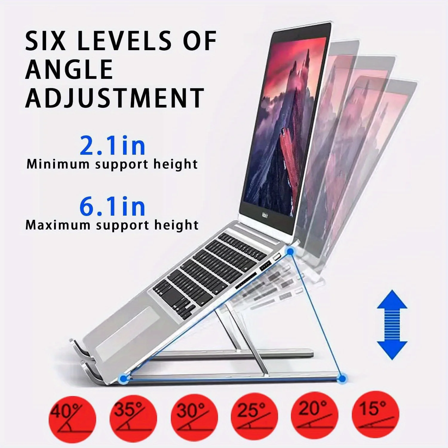 حامل كمبيوتر محمول من الألومني - مراجعة Growth Chart Ruler وسعره