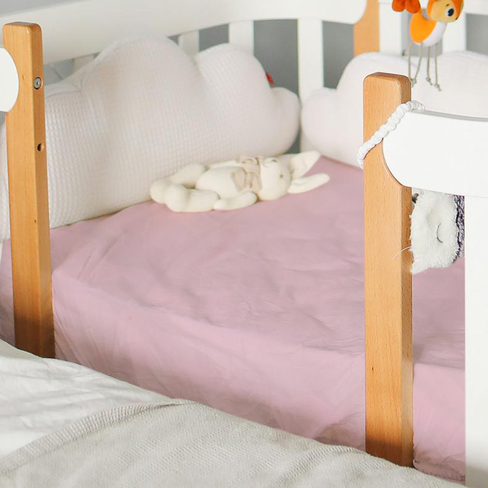 ملاءة سرير أطفال صغيرة، واقي ف - مراجعة Baby Nursery Bedding وسعره