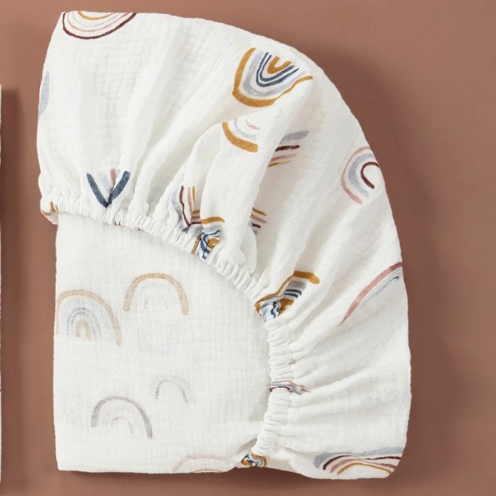 ملاءة سرير أطفال قطنية ناعمة ق - مراجعة Baby Nursery Bedding وسعره