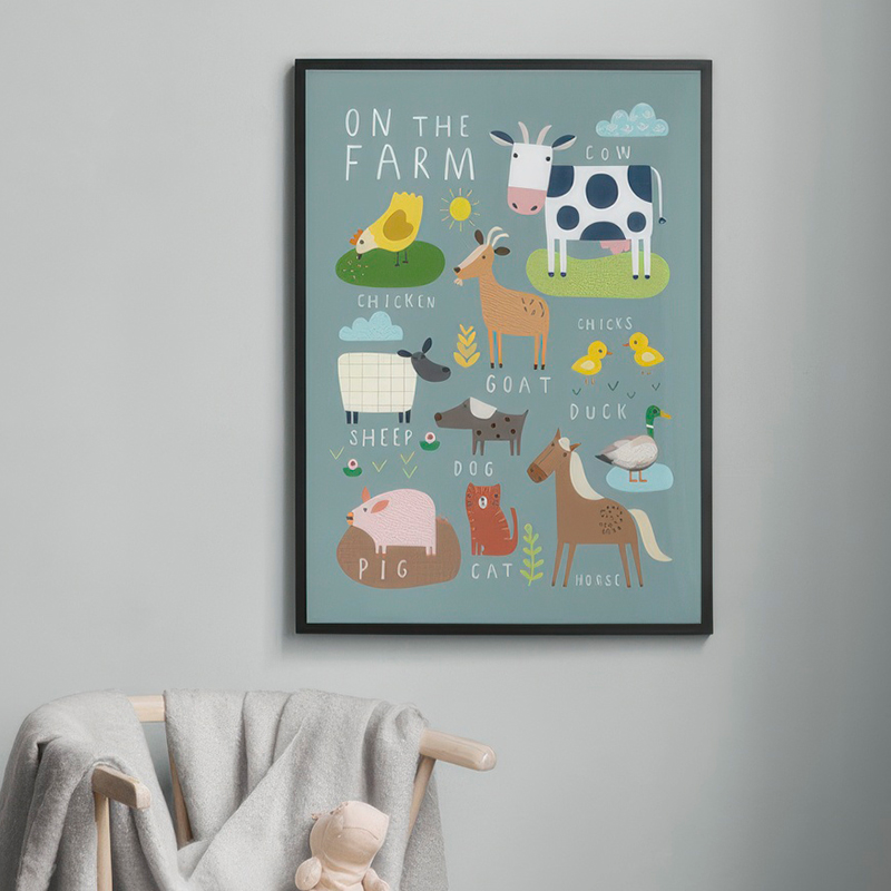 طباعة بتصميم تحت البحر على لوح - مراجعة Baby Nursery Under The Sea وسعره