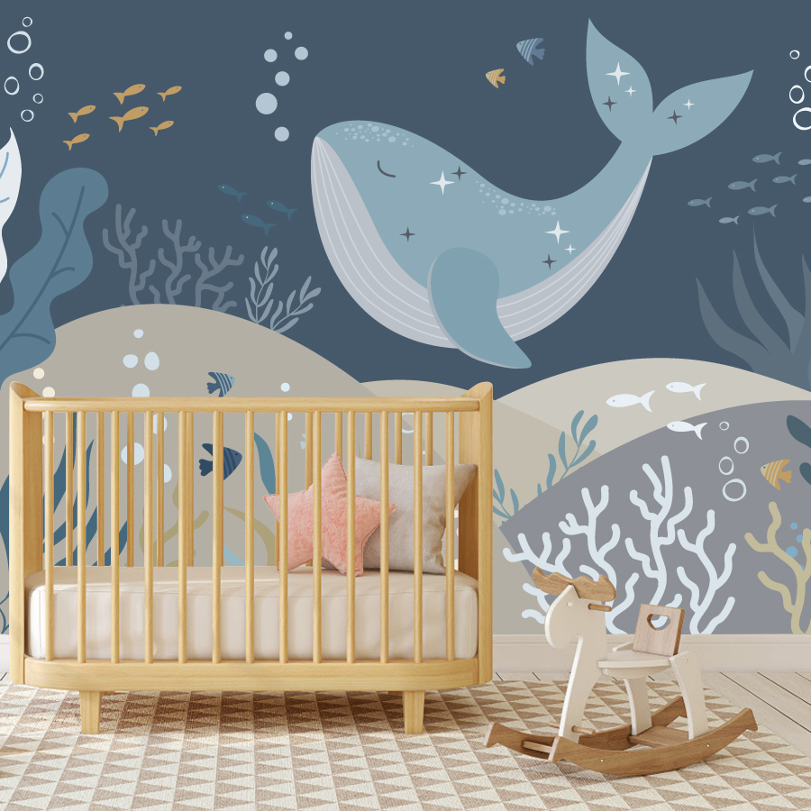 10+ خلفيات كرتونية لطيفة على ش - مراجعة Baby Nursery Peel And Stick Wallpaper وسعره