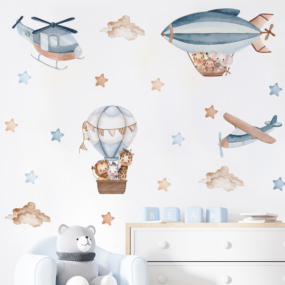 ملصقات حائط على شكل حيوانات بأ - مراجعة Baby Nursery Vinyl وسعره