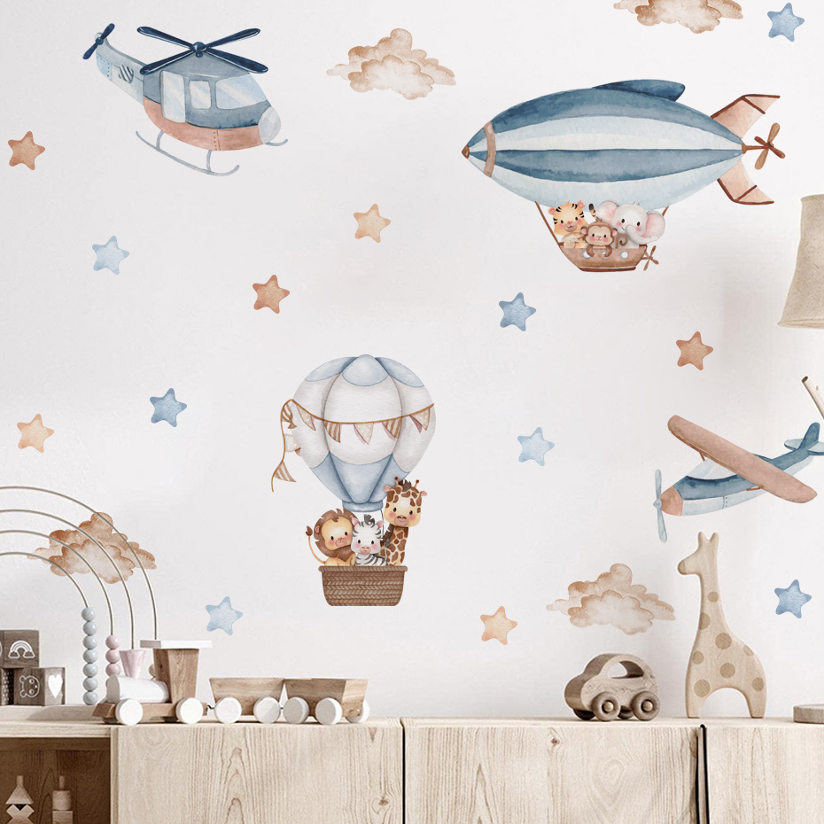 ملصقات حائط على شكل حيوانات بأ - مراجعة Baby Nursery Vinyl وسعره