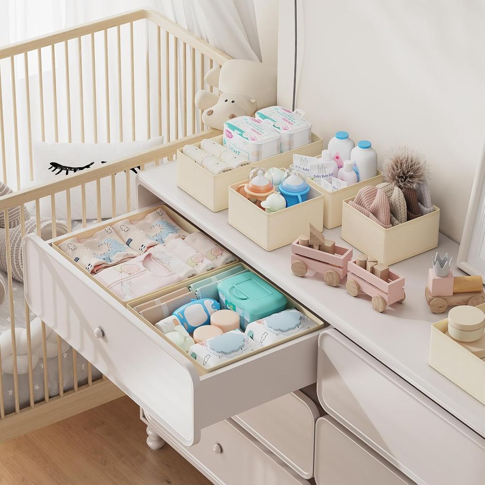 منظم ملابس 15 قطعة - منظمات وح - مراجعة Baby Nursery Closet Organization وسعره