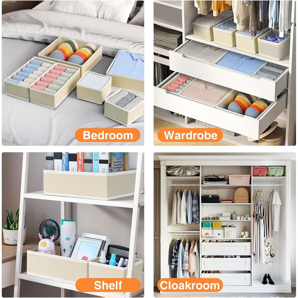 منظم ملابس 15 قطعة - منظمات وح - مراجعة Baby Nursery Closet Organization وسعره