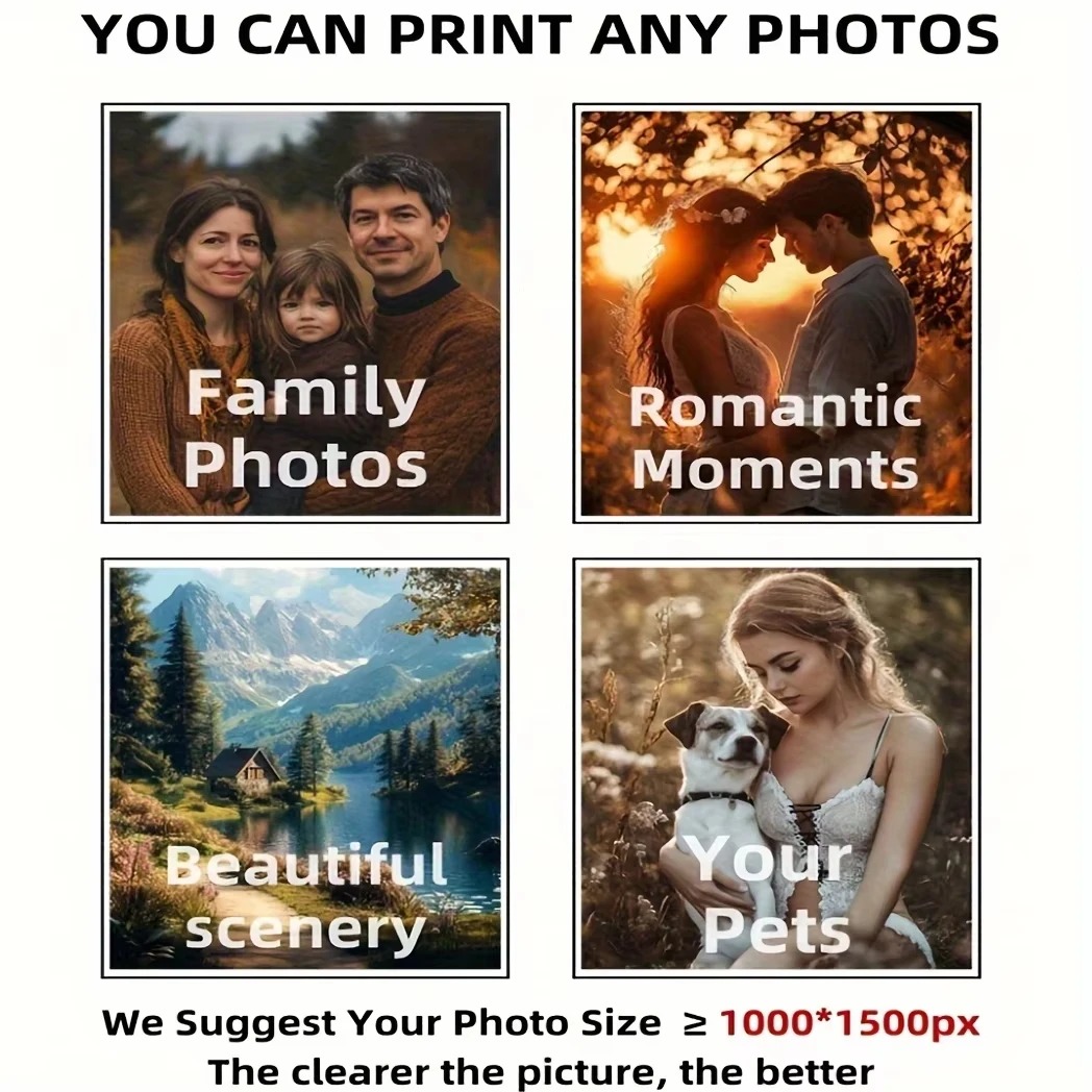 لوحة فنية جدارية مخصصة بصورة ش - مراجعة Photo Frame Baby وسعره