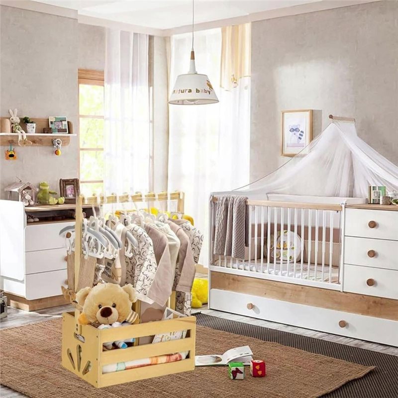 سلة هدايا خشبية لحفلات استقبال - مراجعة Baby Nursery Handles وسعره