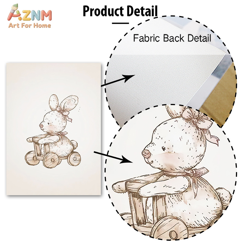 لوحة فنية قماشية عتيقة الطراز  - مراجعة Baby Nursery Vintage وسعره